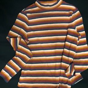 American Eagle long sleeve mock turtle neck size M